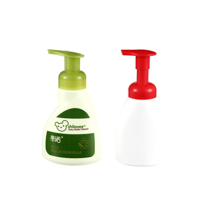 Bottiglia di plastica per pressa per pompa in schiuma di shampoo