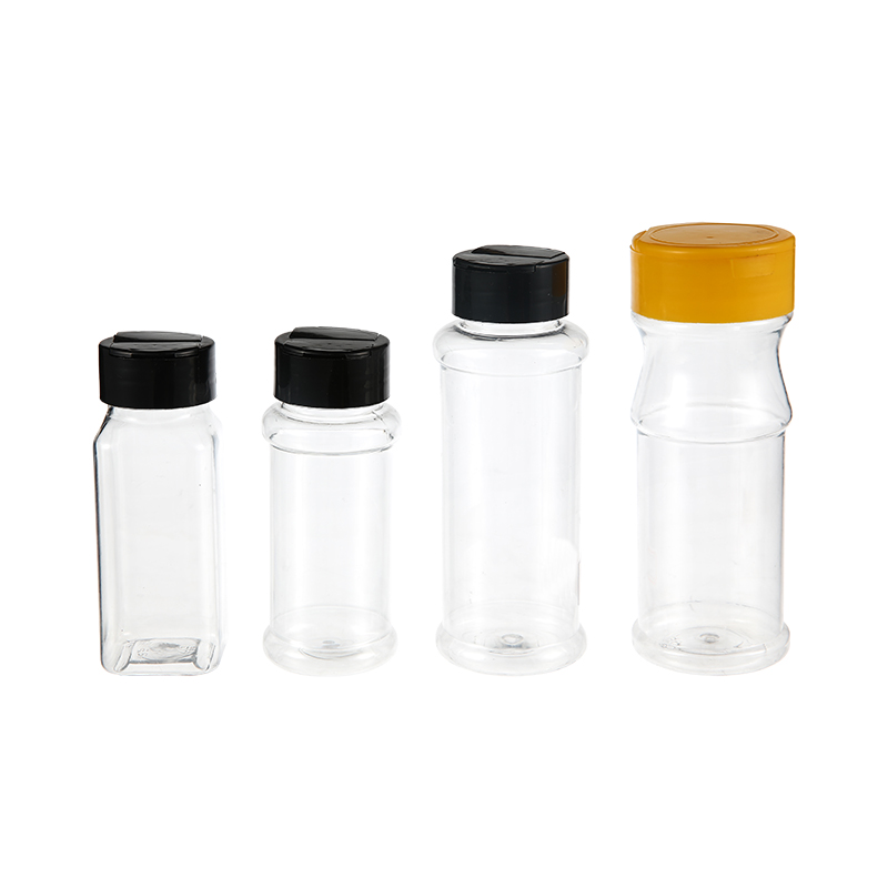 Barattolo per spezie in plastica trasparente per bottiglie di campionamento di liquidi
